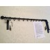  Iron Metal Swinging Door Curtain Pole Rod Crane Drapery Arm Portiere Rods in Black 